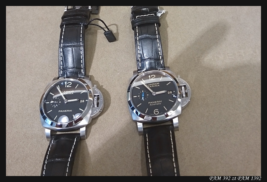 Retour chez Panerai en 42mm? Pam392+392-1